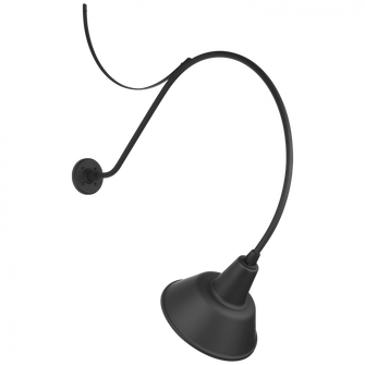 Academy 36'' Anchored Larrabee Barn Light (279|TOB 2807MBK/S1-MBK)