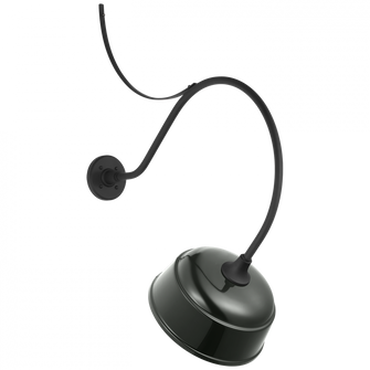 Academy 26.5'' Anchored Larrabee Barn Light (279|TOB 2806MBK/S6-G)