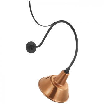 Academy 26.5'' Anchored Larrabee Barn Light (279|TOB 2806MBK/S1-SC)