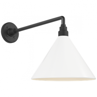 Academy 17.5'' Mack Barn Light (279|TOB 2812MBK/S11-WHT)