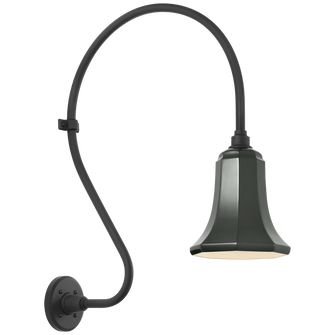 Academy 18'' Larrabee Barn Light (279|TOB 2805MBK/S8-G)