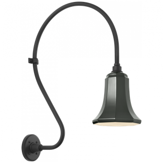 Academy 18'' Larrabee Barn Light (279|TOB 2805MBK/S8-G)