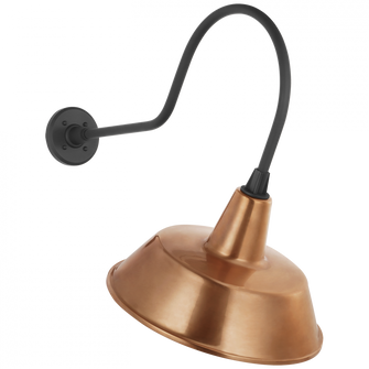 Academy 26'' Angled Flynn Barn Light (279|TOB 2803MBK/S2-SC)