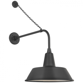 Academy 20'' Anchored Rex Barn Light (279|TOB 2810MBK/S2-MBK)
