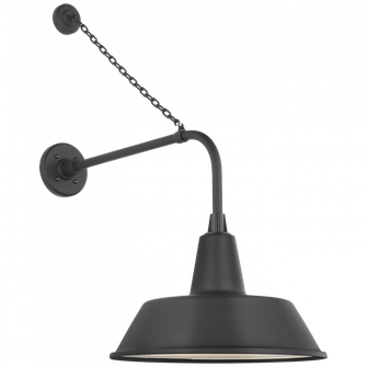 Academy 20'' Anchored Rex Barn Light (279|TOB 2810MBK/S2-MBK)