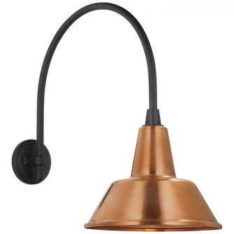 Academy 19.5'' Arched Mack Barn Light (279|TOB 2815MBK/S1-SC)