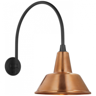 Academy 19.5'' Arched Mack Barn Light (279|TOB 2815MBK/S1-SC)