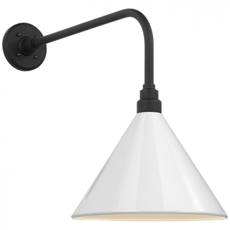 Academy 20'' Rex Barn Light (279|TOB 2809MBK/S11-WHT)