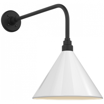 Academy 20'' Rex Barn Light (279|TOB 2809MBK/S11-WHT)