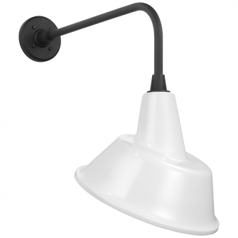 Academy 20'' Rex Barn Light (279|TOB 2809MBK/S3-WHT)