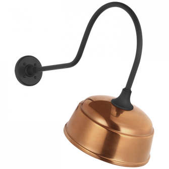 Academy 26'' Angled Flynn Barn Light (279|TOB 2803MBK/S6-SC)