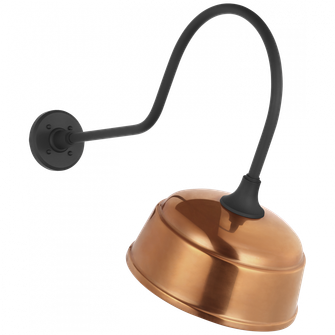 Academy 26'' Angled Flynn Barn Light (279|TOB 2803MBK/S6-SC)