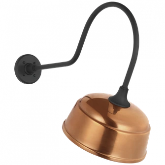 Academy 26'' Angled Flynn Barn Light (279|TOB 2803MBK/S6-SC)