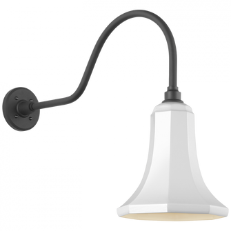 Academy 23'' Flynn Barn Light (279|TOB 2802MBK/S9-WHT)