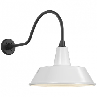 Academy 23'' Flynn Barn Light (279|TOB 2802MBK/S2-WHT)