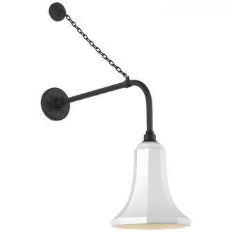 Academy 20'' Anchored Rex Barn Light (279|TOB 2810MBK/S9-WHT)