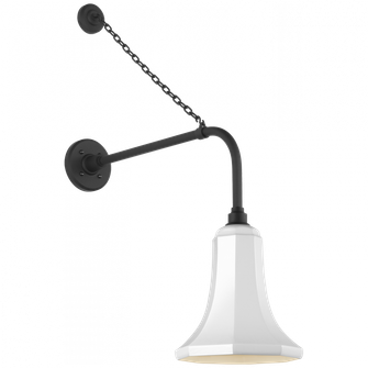 Academy 20'' Anchored Rex Barn Light (279|TOB 2810MBK/S9-WHT)