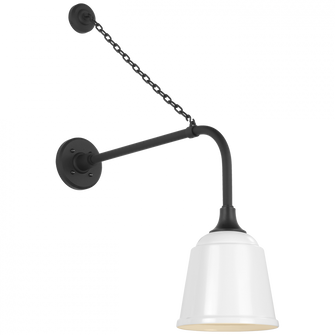 Academy 20'' Anchored Rex Barn Light (279|TOB 2810MBK/S5-WHT)