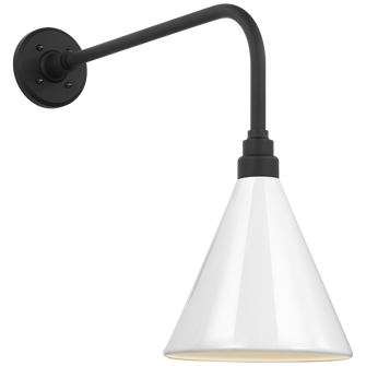 Academy 20'' Rex Barn Light (279|TOB 2809MBK/S10-WHT)