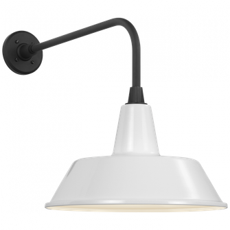Academy 20'' Rex Barn Light (279|TOB 2809MBK/S2-WHT)