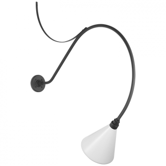 Academy 36'' Anchored Larrabee Barn Light (279|TOB 2807MBK/S10-WHT)