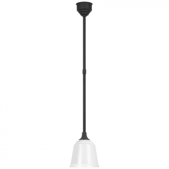 Academy 8'' Rockhouse Pendant (279|TOB 5810MBK-WHT) Academy 8'' Rockhouse Pendant (279|TOB 5810MBK-WHT)