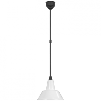 Academy 12.5'' Bowers Pendant (279|TOB 5802MBK-WHT)
