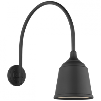 Academy 19.5'' Arched Mack Barn Light (279|TOB 2815MBK/S5-MBK)