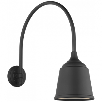 Academy 19.5'' Arched Mack Barn Light (279|TOB 2815MBK/S5-MBK)