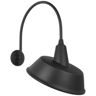 Academy 19.5'' Arched Mack Barn Light (279|TOB 2815MBK/S4-MBK)