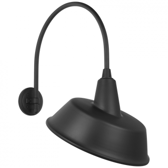 Academy 19.5'' Arched Mack Barn Light (279|TOB 2815MBK/S4-MBK)