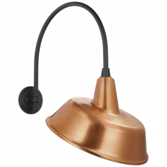Academy 19.5'' Arched Mack Barn Light (279|TOB 2815MBK/S4-SC)
