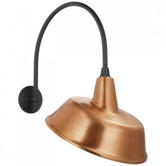 Academy 19.5'' Arched Mack Barn Light (279|TOB 2815MBK/S4-SC)