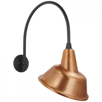 Academy 19.5'' Arched Mack Barn Light (279|TOB 2815MBK/S3-SC)