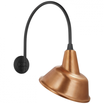 Academy 19.5'' Arched Mack Barn Light (279|TOB 2815MBK/S3-SC)