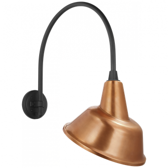 Academy 19.5'' Arched Mack Barn Light (279|TOB 2815MBK/S3-SC)