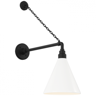 Academy 17.5'' Anchored Mack Barn Light (279|TOB 2813MBK/S10-WHT)