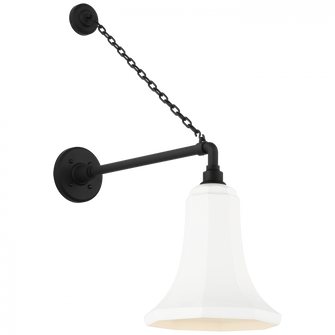 Academy 17.5'' Anchored Mack Barn Light (279|TOB 2813MBK/S9-WHT)