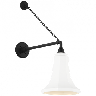 Academy 17.5'' Anchored Mack Barn Light (279|TOB 2813MBK/S9-WHT)