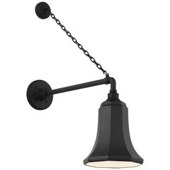 Academy 17.5'' Anchored Mack Barn Light (279|TOB 2813MBK/S8-MBK)
