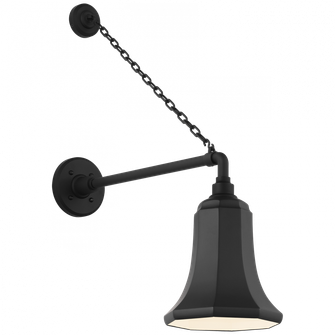 Academy 17.5'' Anchored Mack Barn Light (279|TOB 2813MBK/S8-MBK)