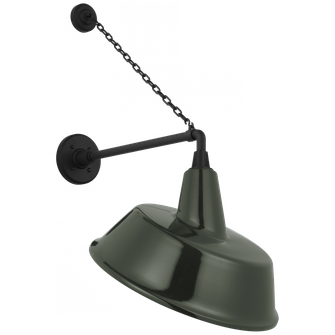 Academy 17.5'' Anchored Mack Barn Light (279|TOB 2813MBK/S4-G)