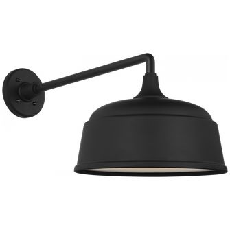 Academy 17.5'' Mack Barn Light (279|TOB 2812MBK/S6-MBK)
