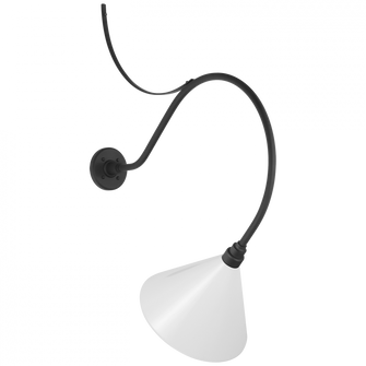 Academy 26.5'' Anchored Larrabee Barn Light (279|TOB 2806MBK/S11-WHT)