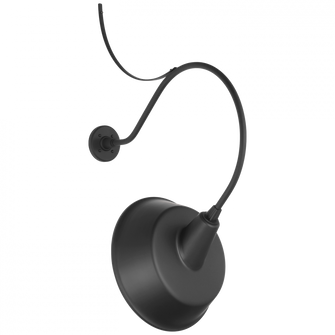 Academy 26.5'' Anchored Larrabee Barn Light (279|TOB 2806MBK/S4-MBK)