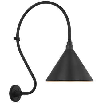 Academy 18'' Larrabee Barn Light (279|TOB 2805MBK/S11-MBK)