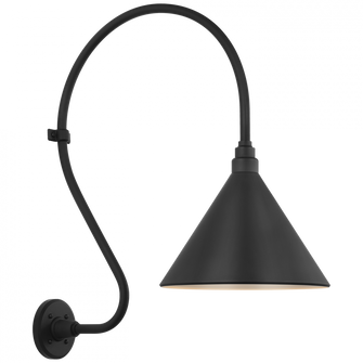 Academy 18'' Larrabee Barn Light (279|TOB 2805MBK/S11-MBK)