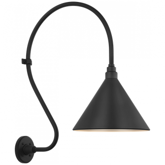 Academy 18'' Larrabee Barn Light (279|TOB 2805MBK/S11-MBK)