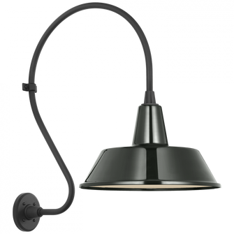 Academy 18'' Larrabee Barn Light (279|TOB 2805MBK/S2-G)