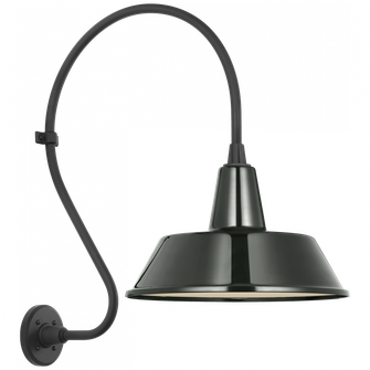Academy 18'' Larrabee Barn Light (279|TOB 2805MBK/S2-G)